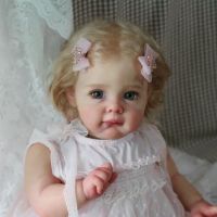 RSG 22 Inches 56cm Realistic Newborn Baby Doll Maggi Bebe Reborn Dolls Soft Cloth Silicone Body Christmas Children Gift