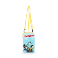 Snoopy ลิขสิทธิ์แท้ กระเป๋าใส่โทรศัพท์ Snoopy : Blue