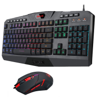 Redragon Gaming Keyboard Gaming Mouse Combo S101 RGB LED Backlit Keyboard And Mouse Set Gaming Mouse And Keyboard Silent