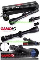 กล้องเล็ง กล้องสโคป Gamo 3-9×40 IR มีไฟ ปรับตาหลังได้ เลนใสมาก ระยะ 5-100 เมตร แถมขาจับ ฝาครอบกล้อง+ฟรีระดับน้ำตั้งกล้องฟรีไฟฉายคาดหัว