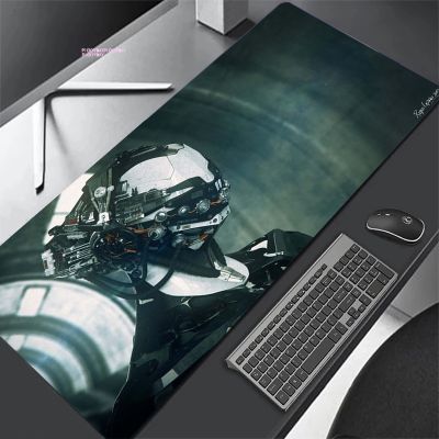 Mechanical Battle Mouse Pad เครื่องเกมคอนโซล Large Lockedge Soft Gaming Mouse Pad เกมพีซียางกันลื่น แผ่นรองเมาส์คอมพิวเตอร์ Mausepa