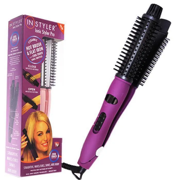 Authentic Instyler Brush Ionic Styler Pro All-In-One Styler / 4 Styling  Tools In 1 / Straightens Curls / Ceramic Technology | Lazada PH