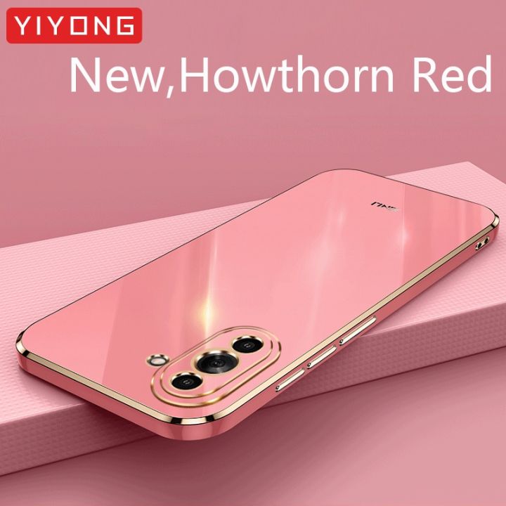 yellow-peach-flavor-yiyong-ฝาครอบที่เก็บแหวน-tpu-ซิลิโคน-เคส-nova10สำหรับ-huawei-nova-10-pro-9-8-8i-nova8-nova9เคสมือถือกันกระแทก