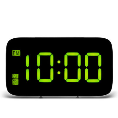 【Worth-Buy】 สายนาฬิกาปลุกแบบตั้งเตือนซ้ำ Usb ควบคุมนาฬิกาพร้อมสัญญาณเตือน Jam Tangan Led มีแบล็คไลท์ขนาดใหญ่สายเคเบิลสำหรับแสดง Led อิเล็กทรอนิกส์ดิจิตอล