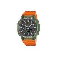 [Casio] นาฬิกาโครงสร้างหลักคาร์บอน G-Shock GA-2100HC-4AJF สีส้มของผู้ชาย