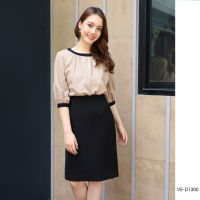 VERONIQA Dress VE-D1300 Cotton อมีน่า แขนยาว IGPU22-4