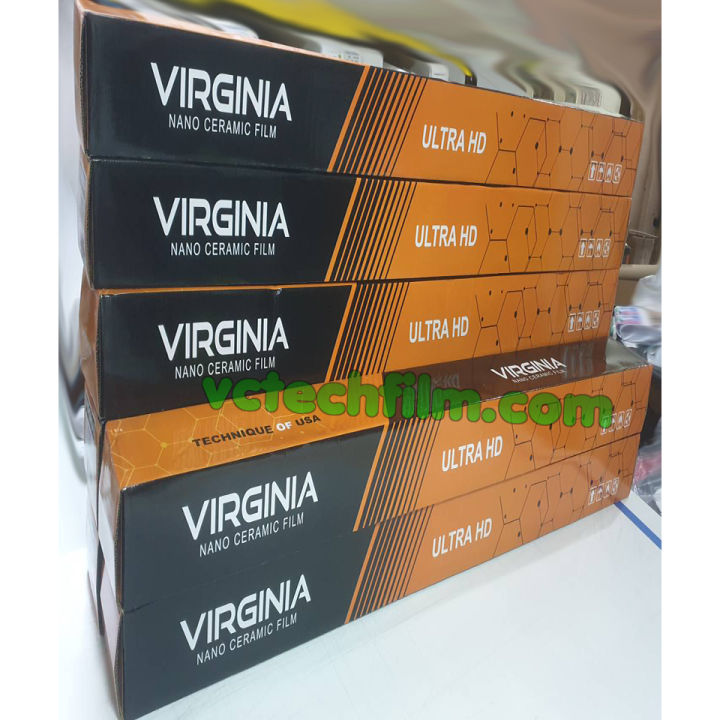 ฟิล์มกรองแสงnanoceramic-ยกม้วน-virginia-เวอร์จิเนีย-500ตรฟ-152cm-x30เมตร-ติดอาคาร-รถยนต์-ฟิล์มนำเข้าโดยvctech-รังสิต-ฟีล์มติดรถ-ฟีล์มกันรอย-ฟีล์มใสกันรอย-ฟีล์มใส-สติ๊กเกอร์-สติ๊กเกอร์รถ-สติ๊กเกอร์ติดร