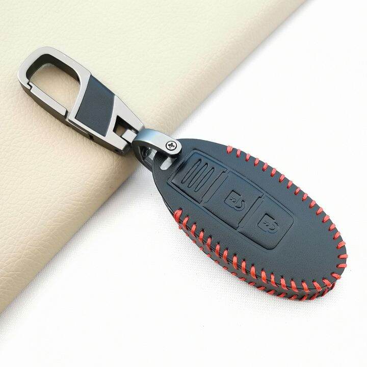 dfthrghd-leather-car-key-case-for-nissan-qashqai-j10-teana-pulsar-march-micra-juke-note-sylphy-x-trail-bluebird-tiida-remote-key-cover