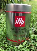 1 กระป๋อง ILLY Classico Roasted Beans 100% Arabica อิลลี่ เมล็ดกาแฟคั่ว (Italy Imported) 250g.