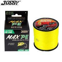 JOSBY Braided Fishing Line 8X 100/150/200/300/500m All for MaxDrag 100LB Multifilament PE Wire for Saltwater Sea Pesca Fishing Lines