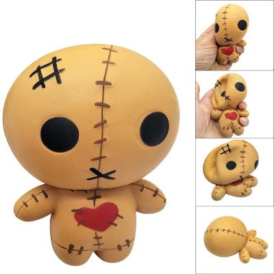 【CC】 Kawaii Dolls Squishies Terror Puppets Cartoon Anime Figure Antistress Soft Prank Child Gifts