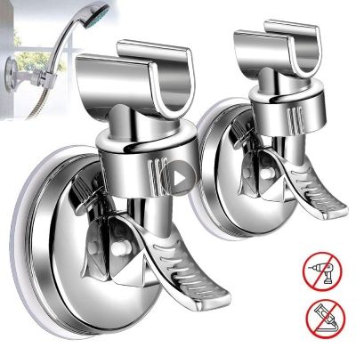 Adjustable Hand Shower Holder Cup Plating Rotation Bracket Accessories