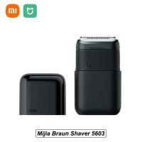 Xiaomi Mijia Braun Electric Shaver 5603 Original Portable Mini Flex Razor 2 Head Shaving Waterproof Washable Beard Trimmer