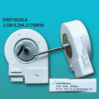 มอเตอร์พัดลมตู้เย็น DREP3020LA 3.5W 0.29A 2770Rpm DC12V9888