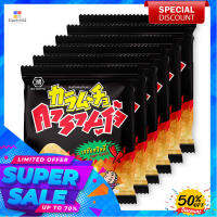 คารามูโจ้ แผ่นเรียบ ฮ๊อตชิลลี่ 18 กรัม x 6 ถุงKarmucho Hot Chili Flat Cut 18g x 6 Pcs