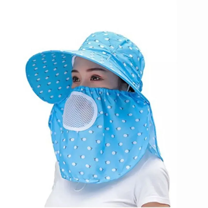 WOMENS HAT001- 1Pc. Multi Function Women Sun Hat Anti-UV Summer Hat Wide  Brim Visor Cap Neck Protect Riding Hunting Hat for Outdoor(RANDOM COLOR) |  Lazada PH