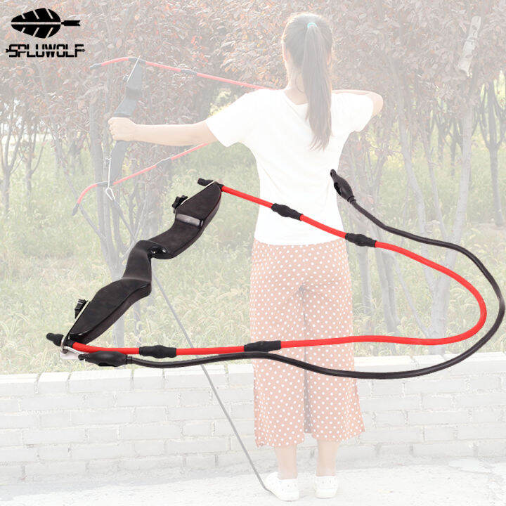 9 Levels Draw Weight Adjustable Archery Rally Practice Tool Trainer