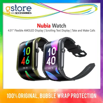 Futuristic Nubia curved smartwatch now live on Kickstarter - GEEKSPIN