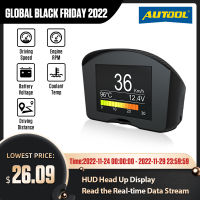 AUTOOL X50 Plus OBD2 On-board Computer Car OBD2 Head-up Display HUD OBD Car Digital Computer Trip Display Speed Fuel Consumption