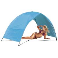 2 Person Beach Sunshade พื้นที่ขนาดใหญ่น้ำหนักเบา Sun Shade เต็นท์พกพา Windproof UV ทนแบบพกพา Beach Canopy