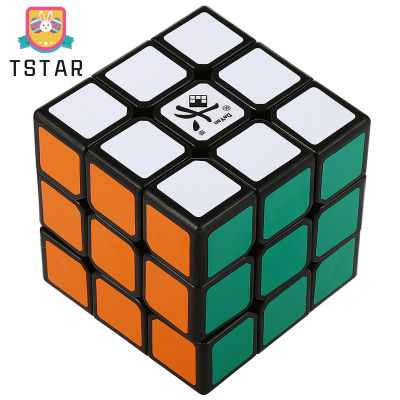 Tstar【จัดส่งรวดเร็ว】Dayan Zhanchi รูบิกปริศนาลูกบาศก์มายากลเร็ว Zhanchi 5V 3X3X3 (สีดำ) โดยการอัพเกรด