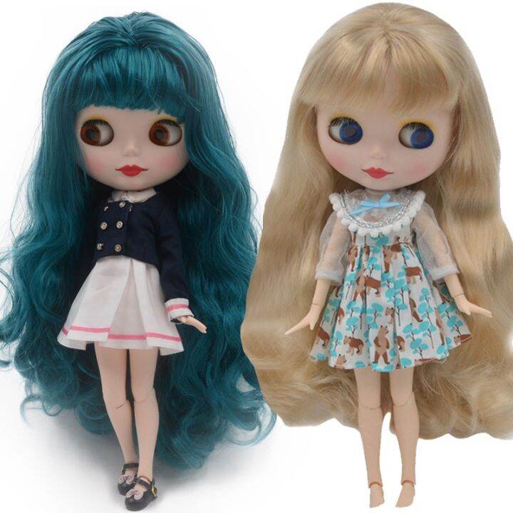 blyth-matte-front-face-ตุ๊กตา-บลายธ์-ตุ๊กตาบลายธ์-เข้ากันได้-bjd-doll-ไบรซ์-กล้ามเนื้อขาว-ดวงตามี