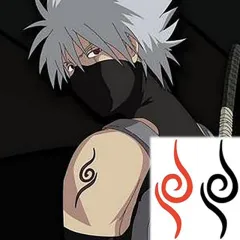 Anime Naruto Tattoo Stickers Akatsuki Sharingan Konoha Cosplay Tatuagens À  Prova D'água Homem Mulher Propaganda De Halloween Acessório De Moda