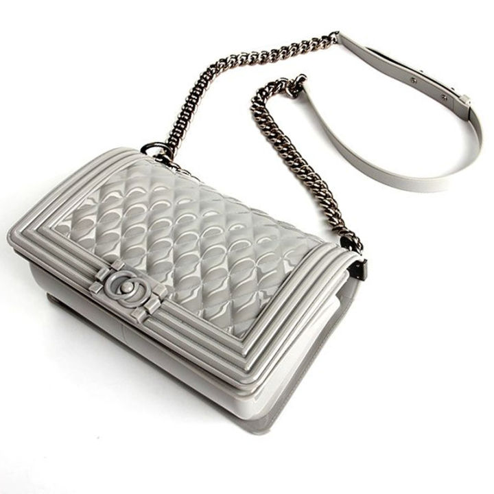 toyboy, Bags, Toyboy Jelly Bag With Silver Chain