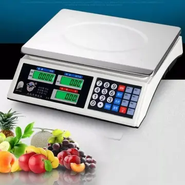 Commercial Digital Kitchen Scales Shop 40KG Food Weight Electronic Scale