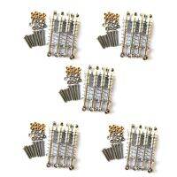 20Pcs Shock Absorber Damper for WPL C14 C24 MN D90 D91 D99S RC Car Accessories,Silver