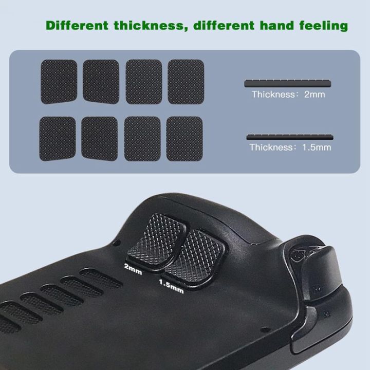 game-console-accessories-back-button-set-touchpad-protective-film-back-thickened-buttons-rocker-cap-for-steam-deck