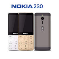 โทรศัพท์มือถือปุ่มกด Nokia 230 ใหม่ล่าสุด ปุ่มกดไทย เมนูไทย 1 SIM ตัวเลขใหญ่ ลำโพงเสียงดัง