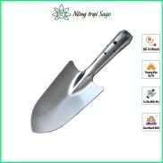 Xẻng Làm Vườn Inox Thép Không Rỉ, Độ Bền Cao - Nông Trại Sago