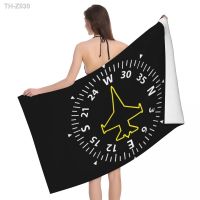 Jet Fighter Pilot Beach Towel Customized Aviation Airplane Aviator Soft Linen Microfiber Shower Towels