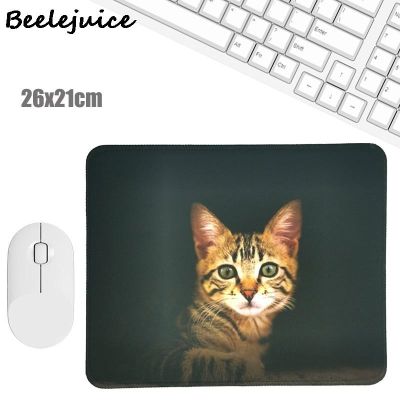 （A LOVABLE） Lovely Cat SiliconePad NordicMouse Pad ForLaptop Wrist Rest Table Mat Desk SetSupplies Room Decor