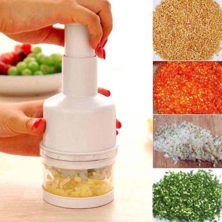 Slap Chop Vegetable Press and Dicer, Stainless Steel Blades