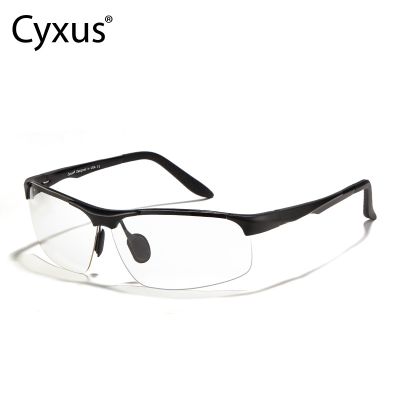 g2ydl2o Cyxus แว่นตาเล่นเกม UV400 กันลม กันฝุ่น สีฟ้า สําหรับผู้ชาย และผู้หญิง เหมาะกับการขี่จักรยาน เล่นกีฬากลางแจ้ง 8011T01