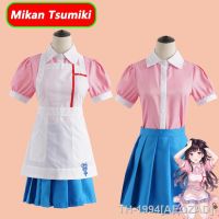 AEOZAD Mikan Tsumiki คอสเพลย์ Traje para Mulheres Vestido อะนิเมะ Peruca Conjuntos Completos ฮาโลวีน