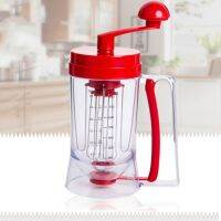 Manual Cupcake Pancake Mixer Machine Baking Tool Kitchen Gadgets Waffle Dough Novelty WJ11