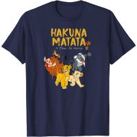 HOT ITEM!!Family Tee Couple Tee Lion King Classic It Means No Worries T-Shirt