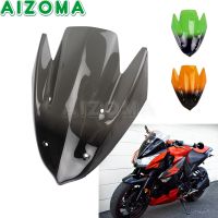 Touring Motorcycle Windshield Smoke Windscreen Wind Deflector Screens For Kawasaki Z 1000 / Z1000 2010-2011 2012 2013