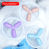 Houseeker ถุงกรองเครื่องซักผ้าขนสัตว์สัตว์เลี้ยงแบบลอยน้ำได้,ลูกบอลกำจัดขนจับเสื้อผ้าทำความสะอาดซักรีดลูกบอลกำจัดขนทำความสะอาดถุงตาข่าย