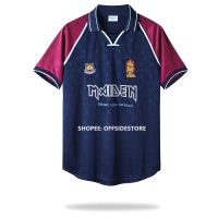 shot goods 99/01 Westham Home Jersey Retro Westham United Maiden Jersey West Ham Classic Jersey