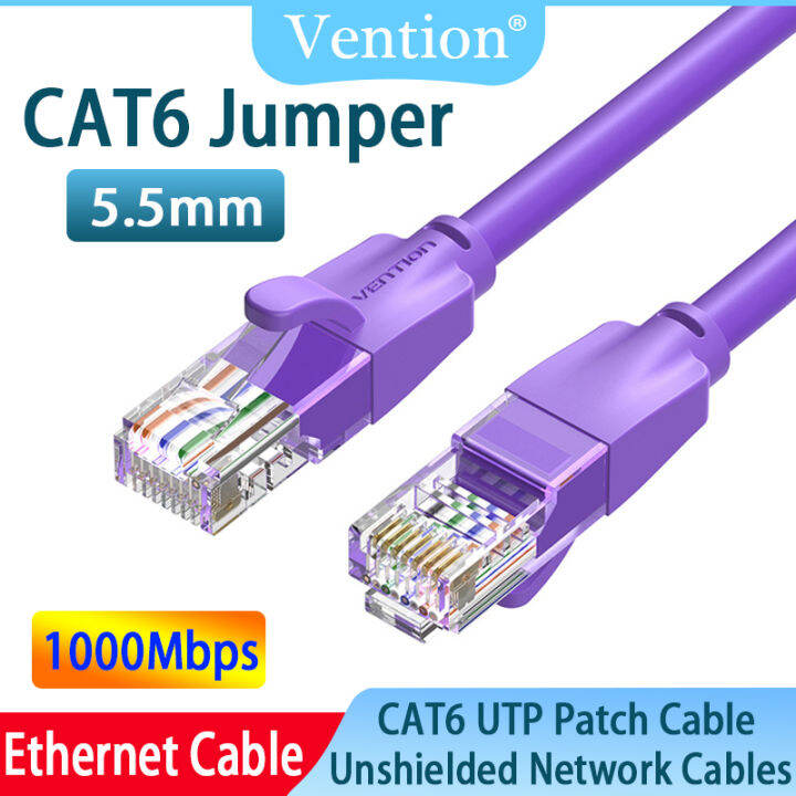 Vention CAT6 Cable Gigabit 1000Mbps RJ45 Network Wire Lan