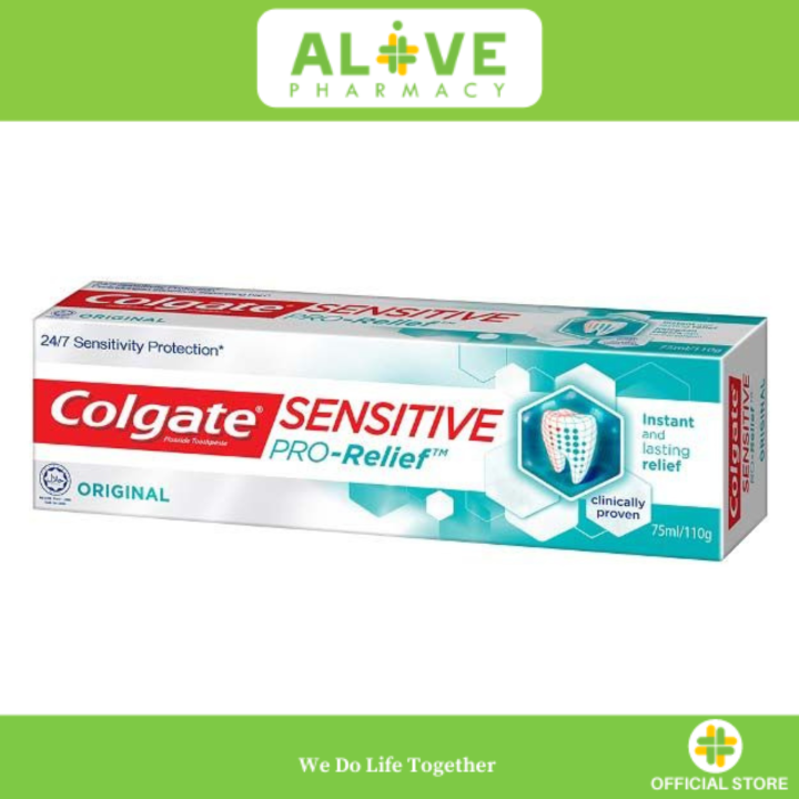 Colgate Sensitive Pro Relief Original Toothpaste 110g Lazada