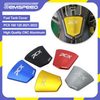 SEMSPEED เคสสำหรับ Honda PCX 160 125 2021-2022 2023 ฝาปิดแก๊ส CNC สำหรับรถจักรยานยนต์ถังน้ำมันเชื้อเพลิงเคสฟิลเลอร์