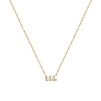 Lucky Number Necklaces 111 333 444 777 Pendant Necklaces 925 Sterling Silver Chain For Friends Birthday Gift Jewelry