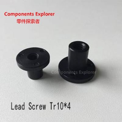 POM machined Nut for linear stepper motor Lead Screw Tr10x4