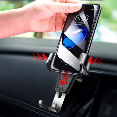 Universal Car Phone Holder In Car Air Vent Mount Stand Mobile Phone Holder For IPhone 11 6 6s Plus Gravity Smartphone Cell Stand Car Mounts