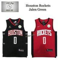 Houston Rockets 0 Jalen Green Swingman Basketball Jersey